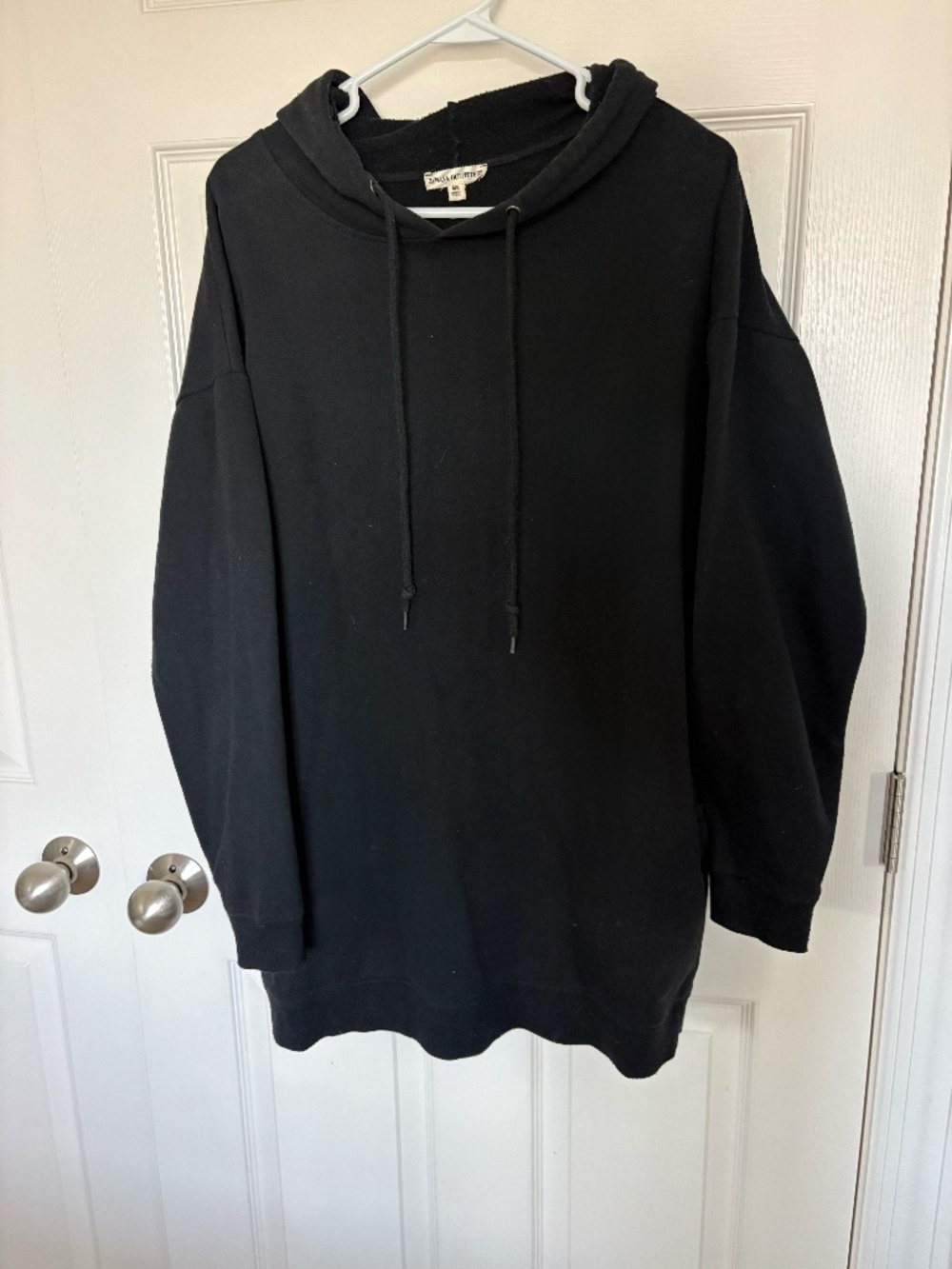 Zenana Outfitters Black Oversized Pullover Hoodie
